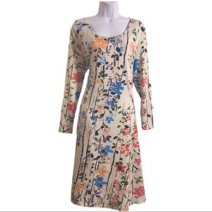 Beautiful Floral Fit & Flare Dress